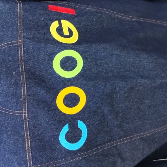 COOGI  Cotton Down Under Blue Jean 6 Pocket Jacket Crispy - Picture 6 of 16